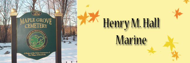 Henry M Hall Banner